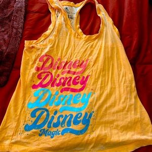 Disney orange Disney tank large - woaw